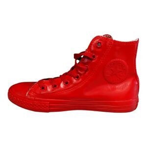 Converse All Star Red rubber rainboots sneakers Valentine kids boys girls size 2